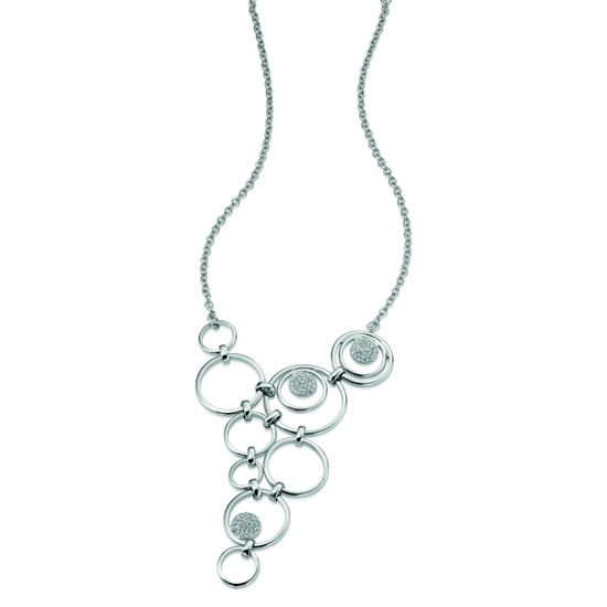 Fiorelli Crystal Bubble Necklace