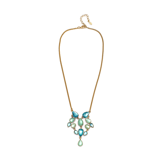 Fiorelli Crystal Cascade Necklace